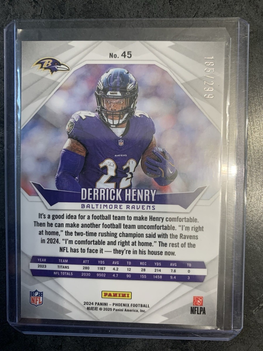 2024 Panini Phoenix - Derrick Henry #45 Team Logos /299 for