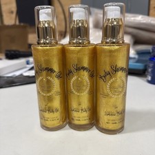 Body Shimmer Oil 3 Pack - 3.38 FL OZ each