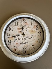 Mainstays Sentiments 12 Analog Wall Clock Qua...