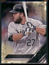 2016 Topps Dioner Navarro Gold #651 Chicago White Sox