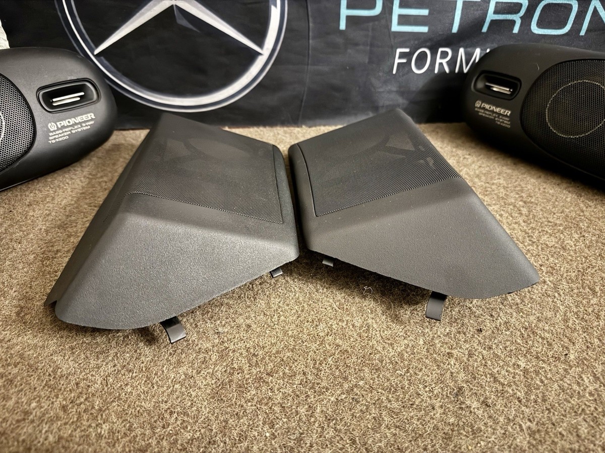 OEM Genuine Mercedes-Benz W124 Rear Speaker Bezel Cover Black Left