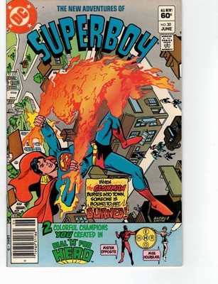 The New Adventures of Superboy #30 - DC Comics - June 1982 Newsstand Variant VG+