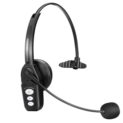 Bluetooth Headset V5.0, Wireless Headset with Noise Cancelling Microphone, 16...