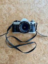 Canon AE-1 Program 35mm Film Camera w/ FD 28mm Lens USED, 100 WORKING