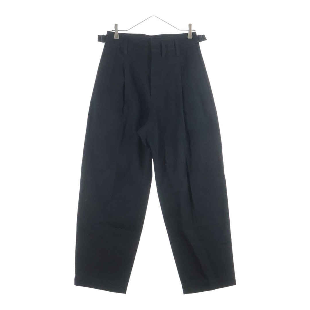 LEMAIRE Le Maire 25ss Pleated Carrot Pants Chinos With Side Adjusters Black Used