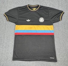 Adidas Colombia 2024 100 Year Anniversary Shirt Jersey Boys Size 16 Black