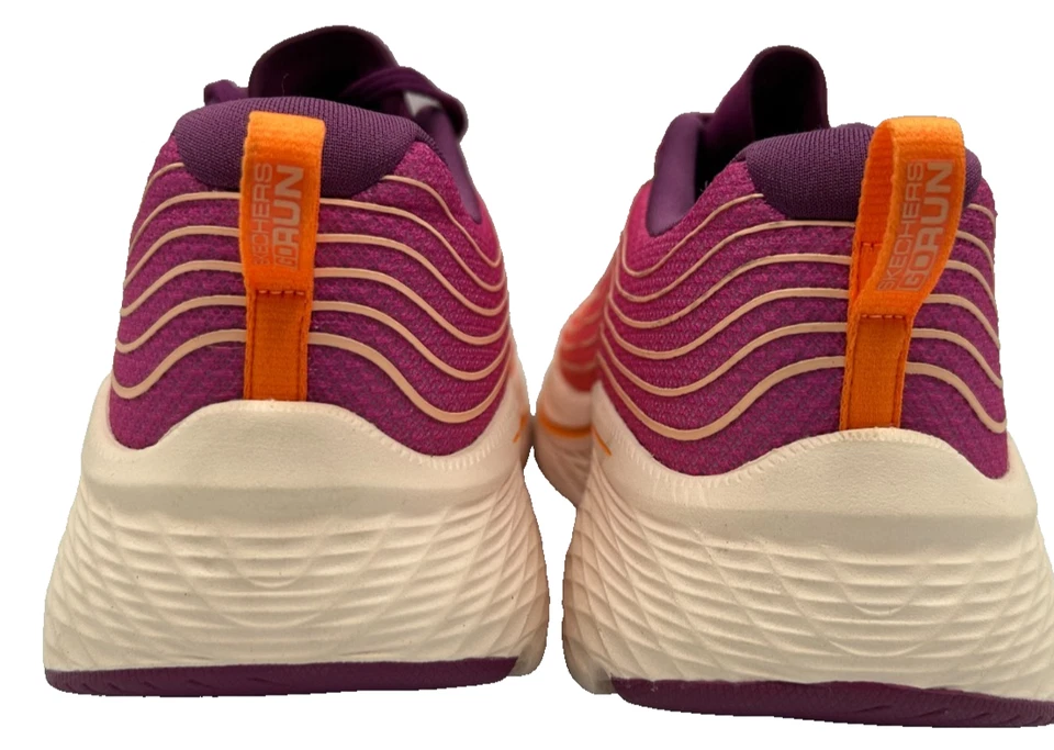 Skechers Women's Max Cushioning Elite 2.0 Lace Up Shoes Pnk/Purple Size:8 172T - Image 4 of 4