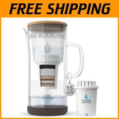 Eco-Friendly pH Restore 3.5L Alkaline Water Pitcher - Clean Drinking Solution