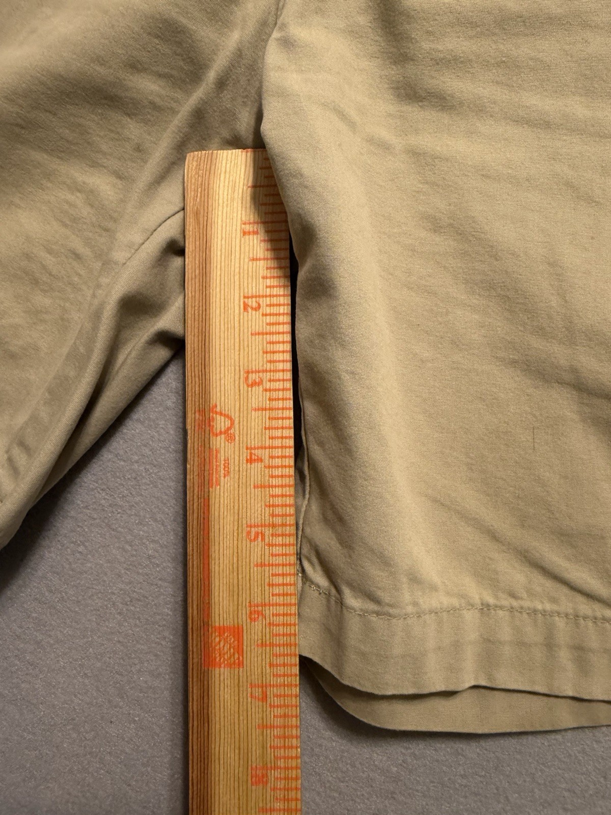 Patagonia Shorts Mens 34 Beige Organic Cotton Canvas Casual Chino Hiking E132 thumbnail 8