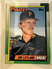 1990 TOPPS  HOF JIM LEYLAND #699 NM