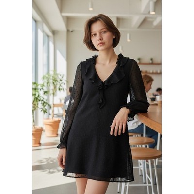 linen midi dresses for women Linen Blend Shirred Handkerchief Hem Midi Dress