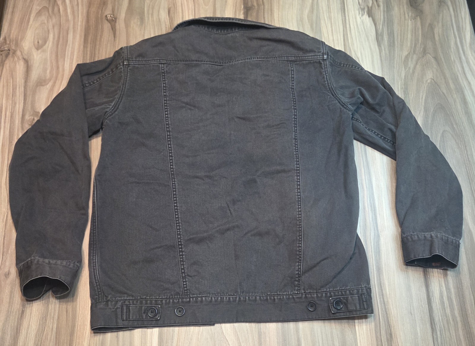 Vintage Stussy Canvas Jacket Men's L Large Plaid Lined Coat Y2K thumbnail 11