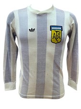 MAGLIA ARGENTINA MARADONA MATCH WORN INDOSSATA SHIRT JERSEY CAMISETA 1979 COA