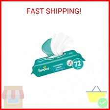 Pampers Baby Wipes, Complete Clean Baby Fresh Scented Wipe, Gently Cleans Head t