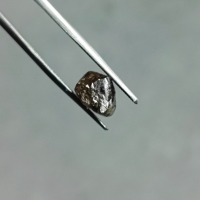 1.85ct Genuine Natural Brown Rough Diamond Raw Crystal 6.35mm Earth Mined