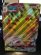 Pikachu VMAX SWSH286 Jumbo Pokemon Black Star Promo