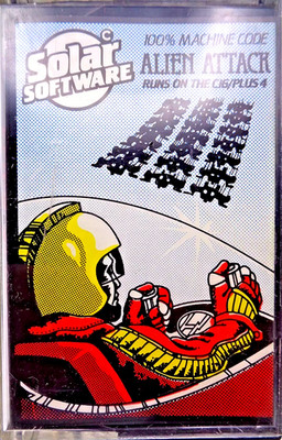 COMMODORE 16/+4 -- ALIEN ATTACK (SOLAR SOFTWARE)