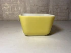 Vintage Pyrex Yellow Refrigerator Dish 501B 1-1/2 Cup No Lid