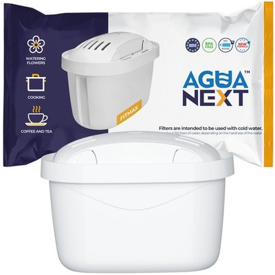 Wasserfilter Kartuschen Agua Next Fitmax für Brita Dafi Aquaphor Wessper 1x