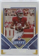 2023 Score NFL Draft Gold Zone 12/50 Bryce Young #2 07lk