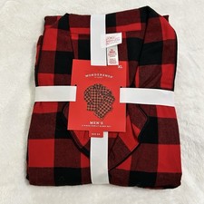 Red Black Buffalo Plaid Pajamas Men s Size XL NEW