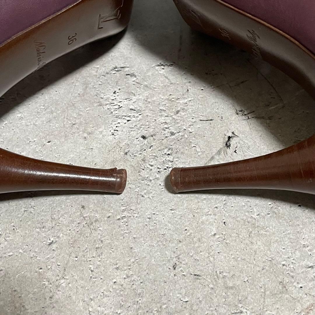 LOUIS VUITTON Pumps Heel Leather Multicolor EU36/US6 120389c thumbnail 10