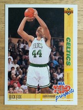 1991-92 Upper Deck #443 Rick Fox TP RC