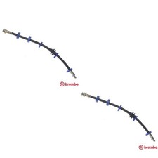 2x BREMBO Bremsschlauch vorne links rechts für Fiat 500 312_ 312 Lancia Ypsilon