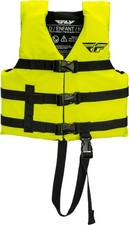 FLY RACING CHILD NYLON VEST NEON YELLOW 221-28602