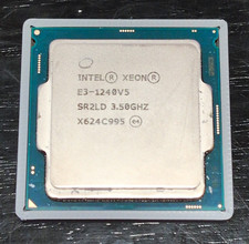 Intel Xeon E3-1240 v5 3.50GHz 4-Core LGA1151 CPU Processor SR2LD