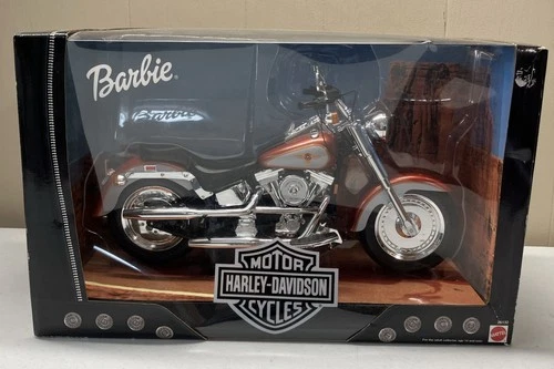 1999 Harley Davidson Barbie Fat Boy Motorcycle NIB 26132 MATTEL READ***