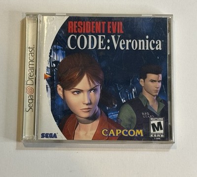 Resident Evil -- CODE: Veronica (Sega Dreamcast, 2000) READ DESC., CIB Complete