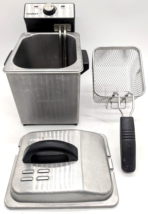 *PARTS ONLY* Cuisinart CDF-130 Compact Deep Fryer, 2 Quart, Stainless Steel