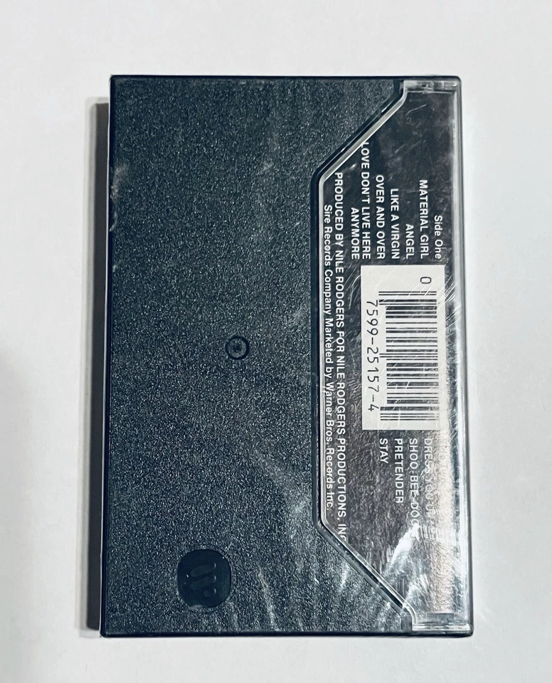 SEALED Madonna Like a Virgin Album Cassette Tape 1984 Sire 25157-4 New Old Stock - Image 3 of 4