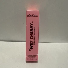 Lime Crime Wet Cherry Ultra Shiny Lip Gloss Flaming Cherry Full Size New