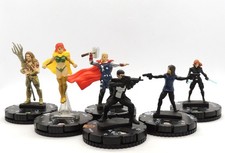 Wizkids HeroClix Mixed Lot 6 Figures DC Marvel NO CARDS
