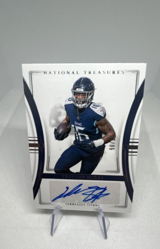 Treylon Burks #94 2023 Panini National Treasures Signatures card