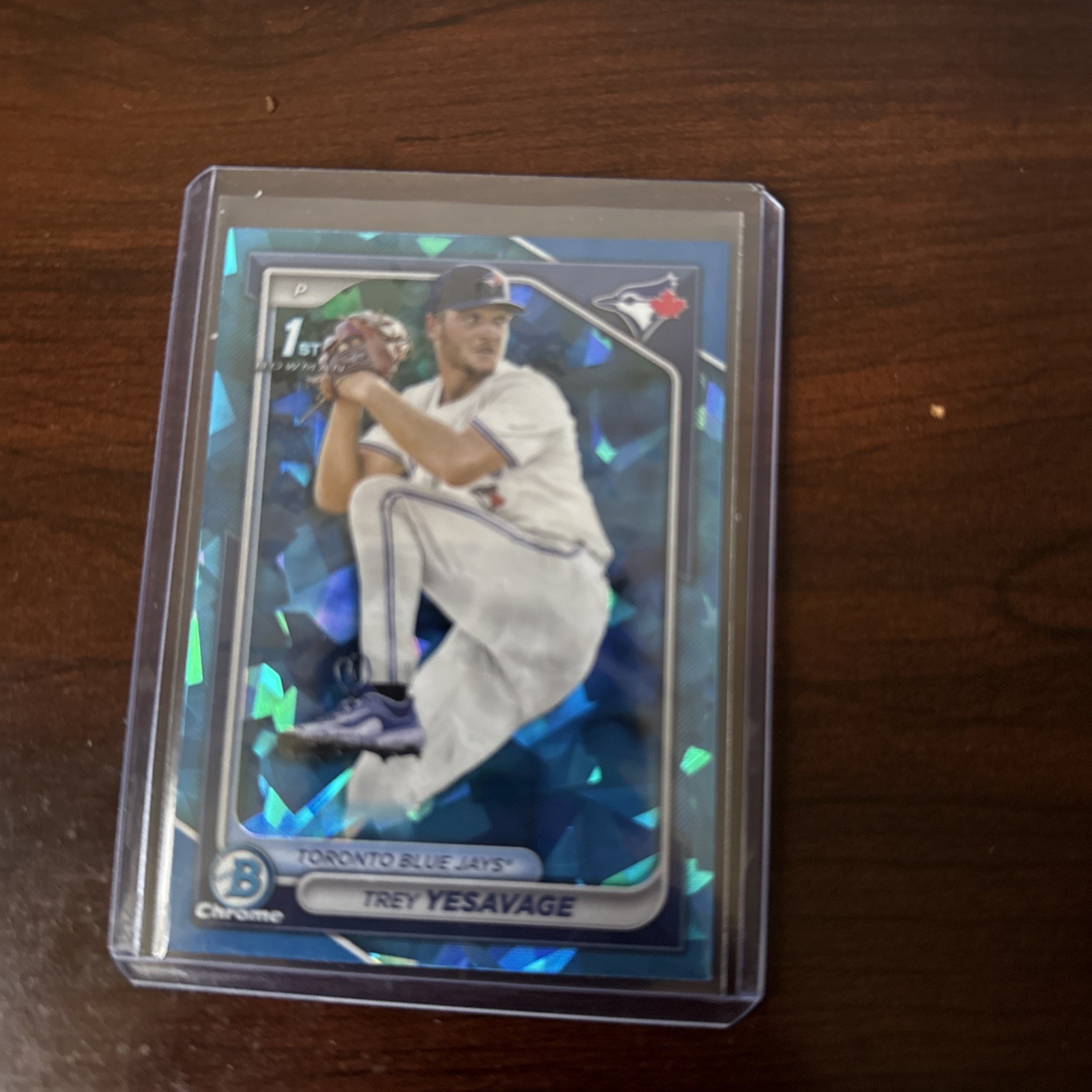 2024 Bowman Draft Trey Yesavage Sapphire 1st Blue jays