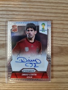 2014 Panini Prizm World Cup - Signatures Diego Costa #S-DC (AU)