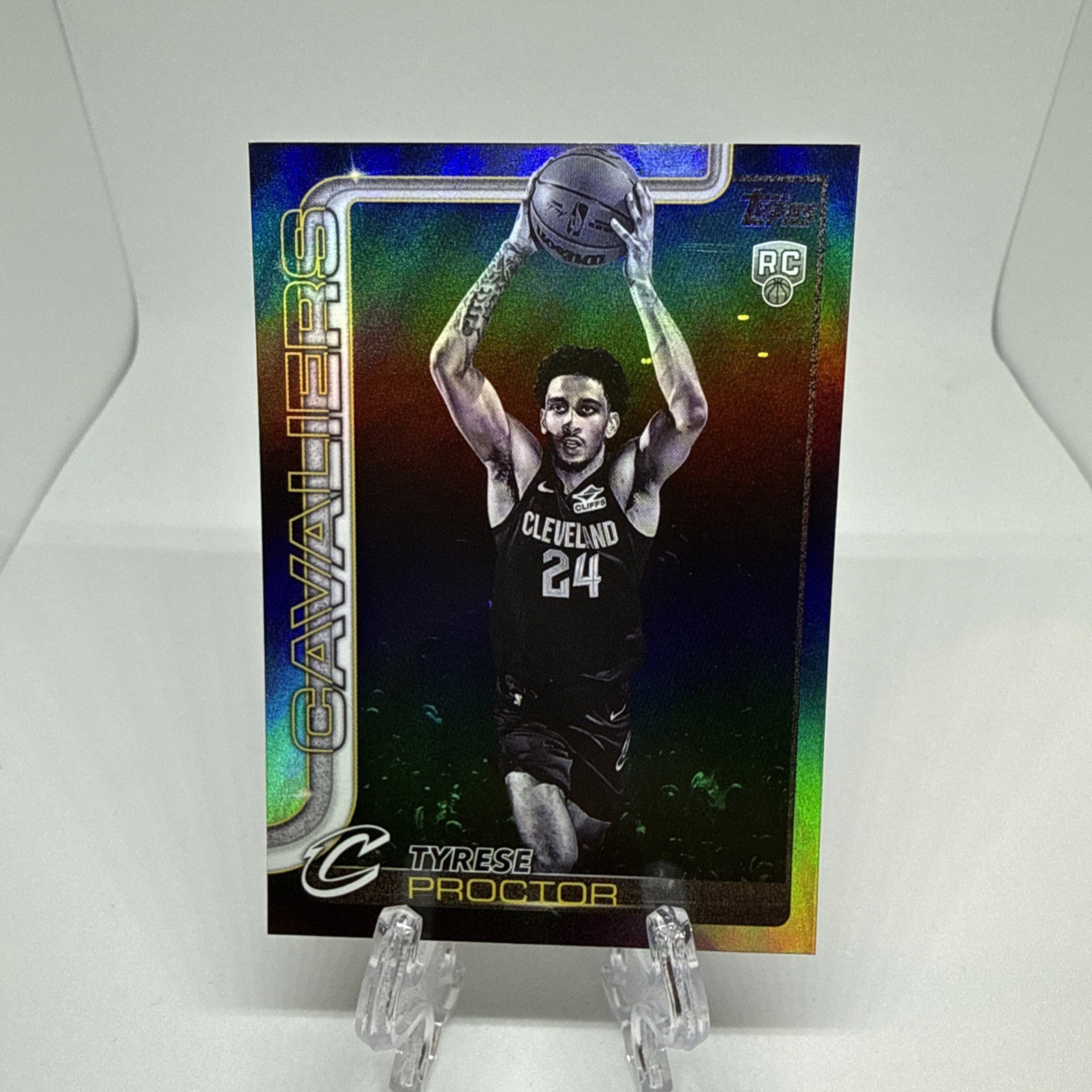 2025-26 Topps - Tyrese Proctor #250 Blackout (RC) Rookie