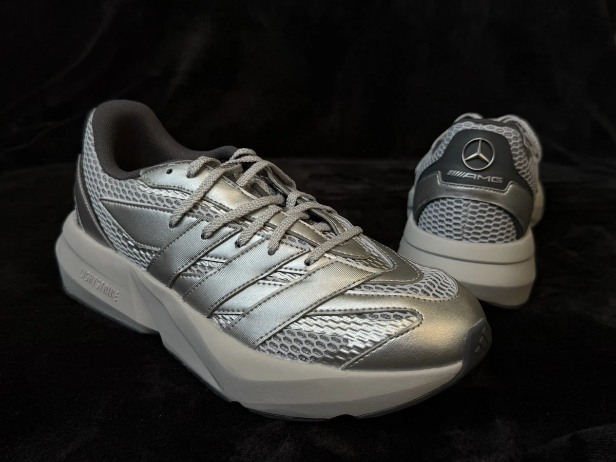 Adidas AMG MERCEDES F1 Lightblaze silver sneakers, Size US 12 Mercedes - AMG Petronas Formula One Adidas Team Lightblaze  main image 4