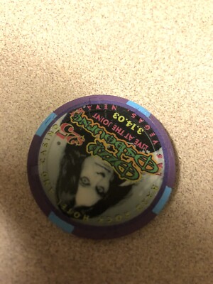 $25 hard rock ozzy osbourne las vegas nevada casino chip | eBay