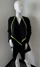 Seven Lab Womens Blazer Green Jacket Size Medium Nwt $398