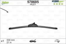 Valeo 578605 HydroConnect Upgrade HU21 Front Wiper Blade x1 Flat 530mm 21"