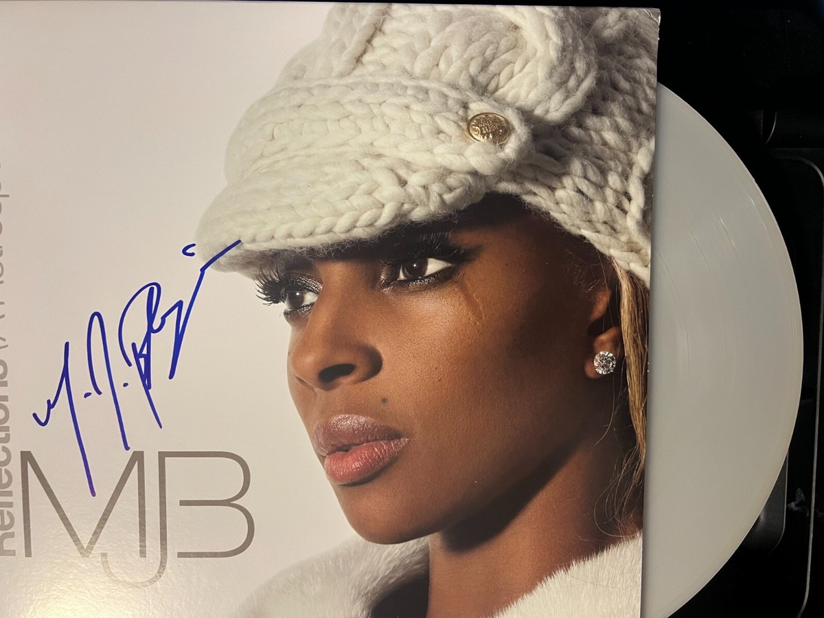 Mary J Blige signed Reflections 12