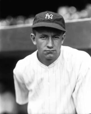 James B DeShong of the New York Yankees in 1934 Baseball Old Photo