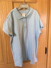 NWT Gymboree Polo shirt Top Girls Uniform Short Sleeve Blue Outlet
