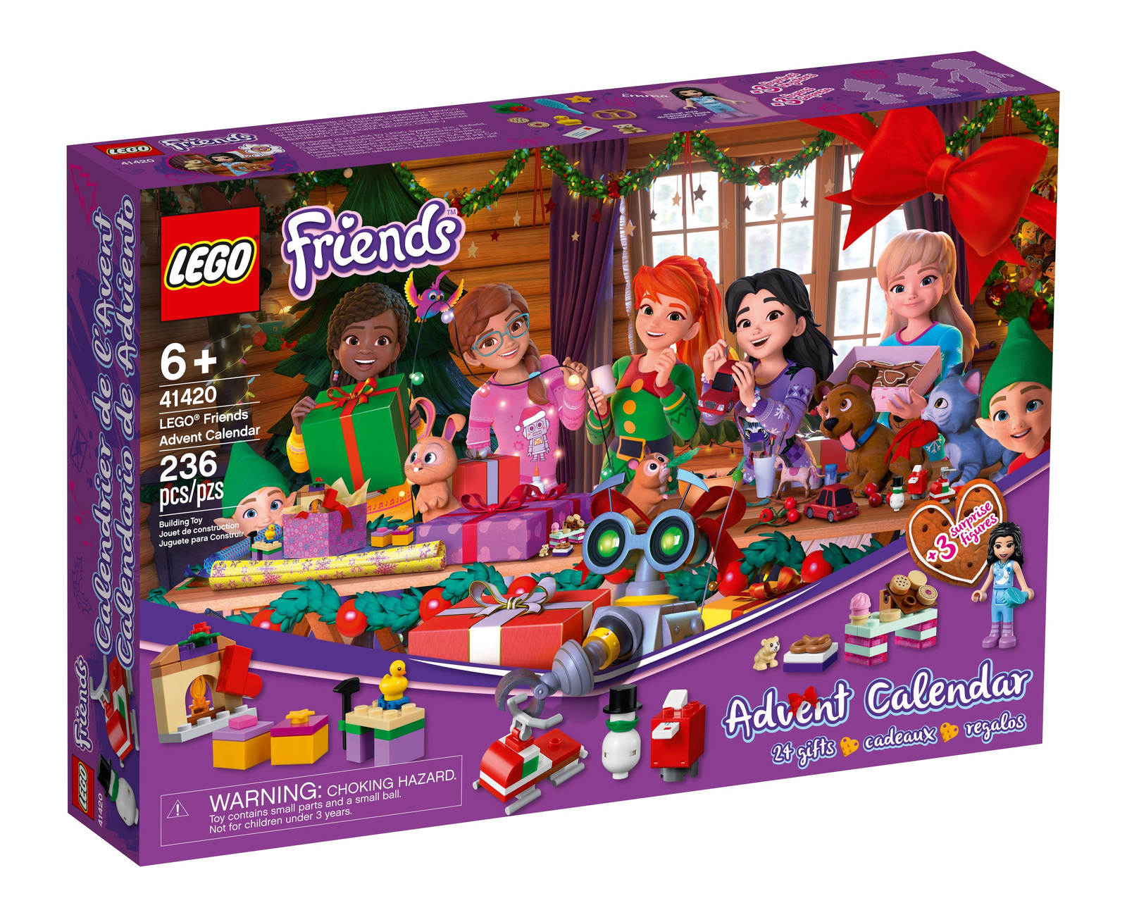 Calendrier de l'Avent LEGO Friends 41420 idée cadeau de Noël idéale pour enfant