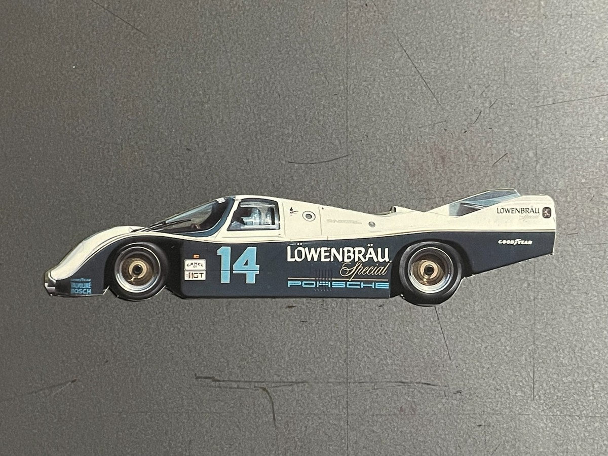 1986 Lowenbrau Porsche 962 Sticker - RARE!! Awesome L@@K | eBay