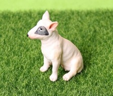 Bull Terrier Dog Animal Toy PVC Action Figure Kids Toys Party Gifts